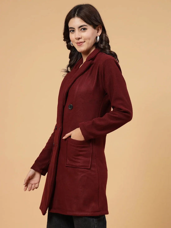 Rigo Women Classic Overcoat-WSW064-1121-L