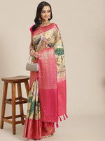 Vibrant Minimalist Saree-SZ-DGFP7-MUL-1151