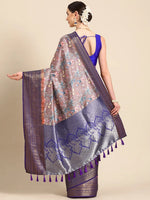 Bold Ethnic Prints Drape Saree-SZ-DGPS7-1806