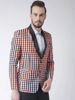 Hangup Men Standard Printed Men Formalwear-D24TuxedoBlazer