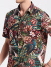 Men Spread Collar Floral Multi Casual Shirt-REVERIE-2105-Multi