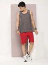 Dillinger Red Solid shorts