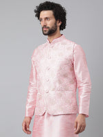 Hangup Men Standard Embroidered Men's Indian Wear-192A_Emb_Nehru