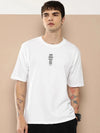 Difference of Opinion White Graphic Oversized T-Shirt-DOOVR220WHT-S