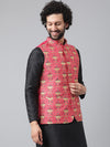 Hangup Men Standard Embroidered Men's Indian Wear-196A_Emb_Nehru