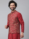 Hangup Men Standard Embroidered Men's Indian Wear-197A_Emb_Nehru