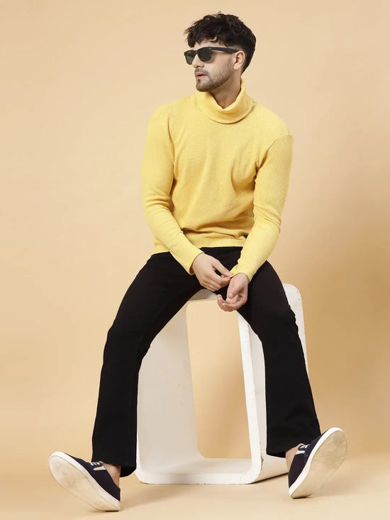 Rigo Turtleneck Waffle Tee-CT08231592-L