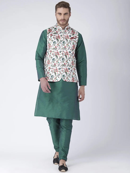 Hangup Men Standard Printed Men's Indian Wear-61APrintedNehru