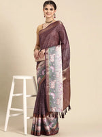 Art-Inspired Fusion Wonder Saree-SZ-DGBARFI1-WN-2033