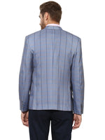 Hangup Men Standard Checkered Men Formalwear-D11CheckBlazer