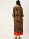 Women's Multicolour Printed Straight Kurtas-GW-2680-Multi