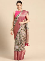 Radiant Festive Glow Saree-SZ-DGSAVI-1857