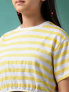 Lil Tomatoes Girls Cotton Crop Top-GGT-S24-1472_YELLOW_28