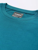 Difference Of Opinion Men's Blue Plain T-Shirt