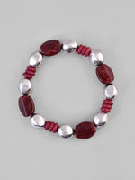 Unisex Beaded Elasticated Bracelet-VOJ133