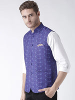 Hangup Men Standard Printed Men's Indian Wear-30APrintedNehru