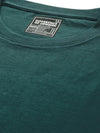 Difference Of Opinion Men's Dark Green Plain T-Shirt