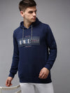 Men Blue Solid Sweatshirt-OD-6047-Navyblue