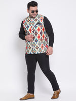 Hangup Men Standard Printed Men's Indian Wear-1A_Printed1_Nehru