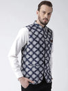 Hangup Men Standard Printed Men's Indian Wear-41APrintedNehru