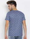 Hangup Men Standard Printed T-Shirts-8T_Henley_Print_TShirt