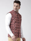 Hangup Men Standard Printed Men's Indian Wear-149A_Printed_Nehru