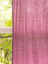 Solid Linen Curtain - Lavender  - Single-230429023