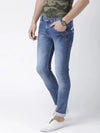 Hangup Men Slim Solid Jeans & Trousers-StoneWashJeans