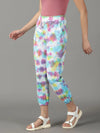 Women's Multi Tie Dye Track Pant-AF-1796-2-Multi