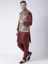 Hangup Men Standard Printed Men's Indian Wear-55APrintedNehru