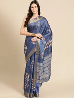 Luxurious Embellished Aura Saree-SZ-INAYA-BU-2002