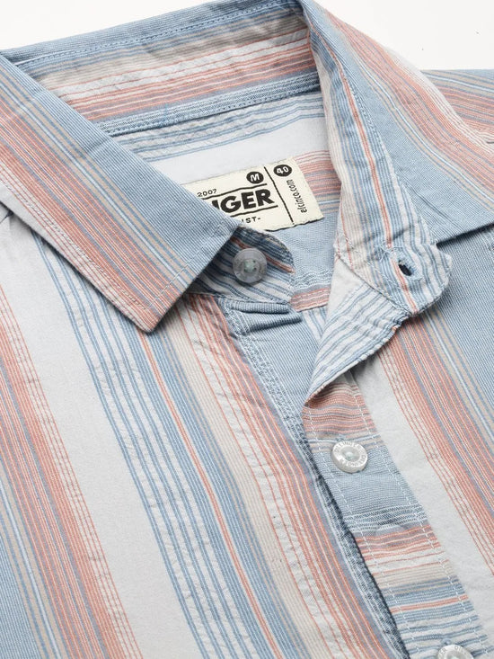 Dillinger Multi coloured Checked Regular Shirt-DLMSRTCHKD018-S