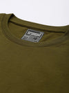 Difference Of Opinion Men's Olive Plain T-Shirt