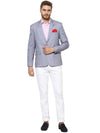 Hangup Men Standard Checkered Men Formalwear-D2CheckBlazer