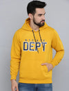 Men Yellow Solid Sweatshirt-S-407-Yellow