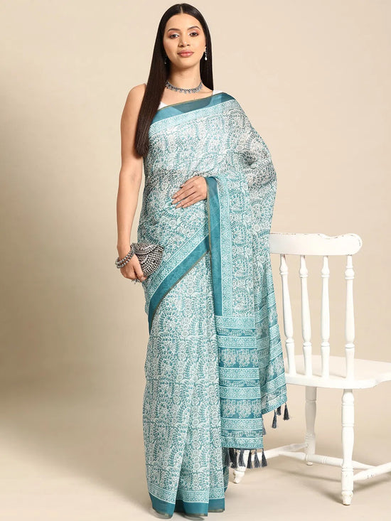 Ethereal Pastel Allure Saree-SZ-INDIGO-1521