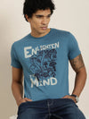 Dillinger Teal Graphic Regular T-Shirt