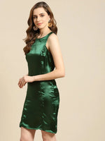 Shift Dress in Green