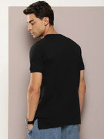 Dillinger Black Solid Regular Heney T-shirt