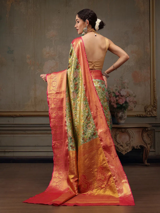 Regal Opulence Wonder Saree-SZ-INDIRA1-GN-2081