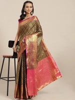 Ethereal Bride's Charm Saree-SZ-FP9-BL-1208