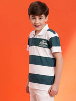 Lil Tomatoes Boys Cotton Polo T-shirt-GBT-S24-1406_TEAL_30