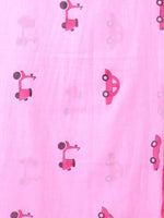 Pink Bengali Style Mulmul Cotton Soft Saree-MA62MCT33750036