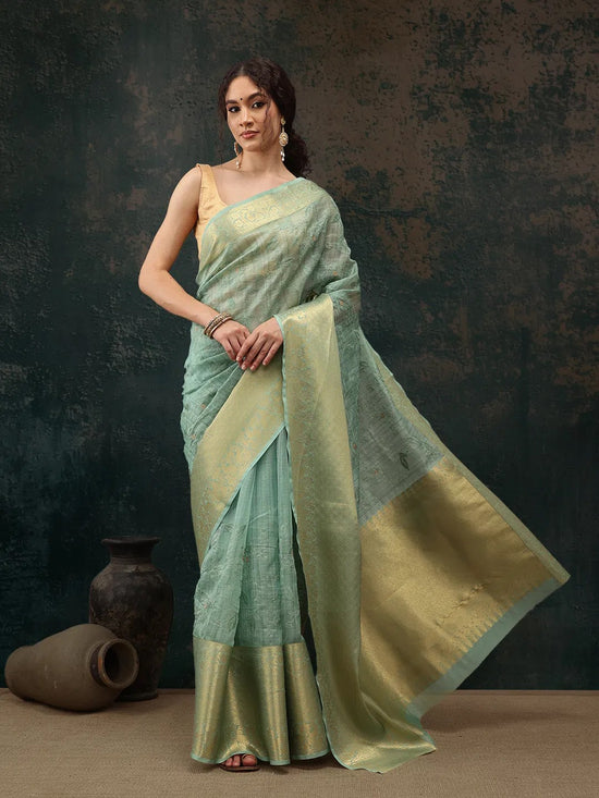 Grand Regal Attire Saree-SZ-FAIRY4-GN-2280