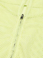 Women Fluorescent Green Solid Jacket-BEC-12-Fluorescentgreen