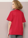 Dillinger Red Graphic Oversized T-Shirt-WMNCR395RED-XS