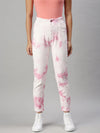 Women's Denim Pink Mom Fit Jeans-GZ2616-Pink