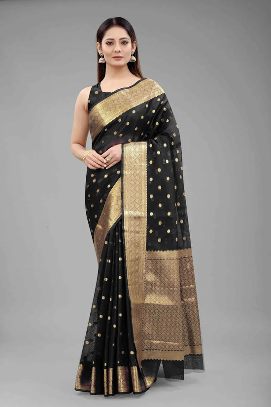 Trendsetting Style Saree-SZ-HM10-BL-623