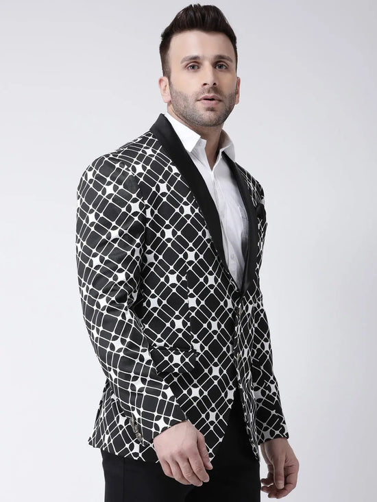 Hangup Men Standard Solid Men Formalwear-D116TuxedoBlazer