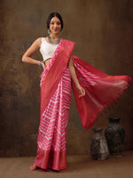 Ornate Grace Drape Saree-SZ-DGSTRIP-PN-2169